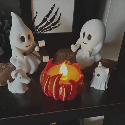1 Set Halloween Ghost Campfire Decor Spooky Halloween